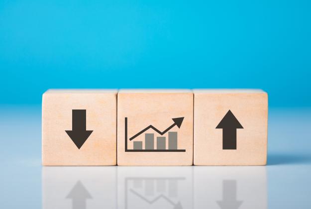 Blocks depicting graph