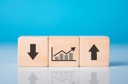 Blocks depicting graph